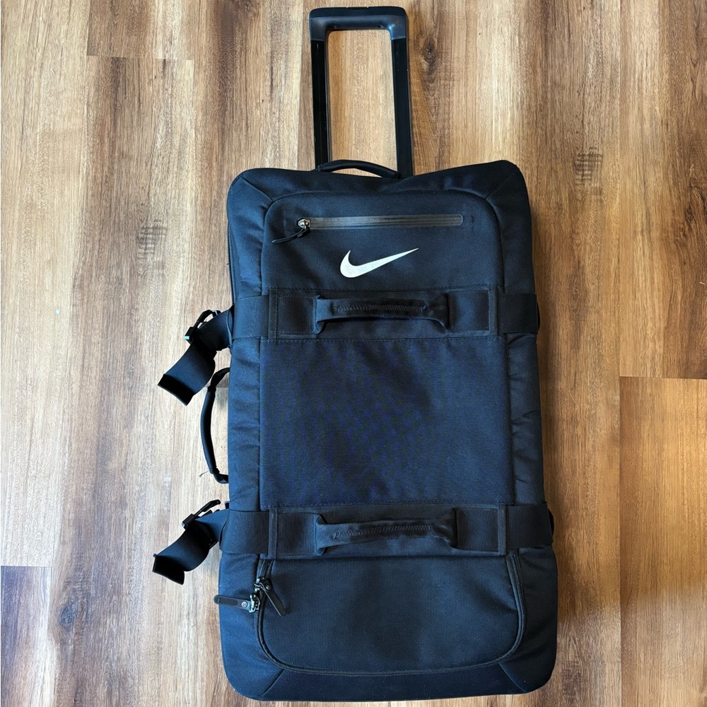 Nike Black Rolling Suitcase